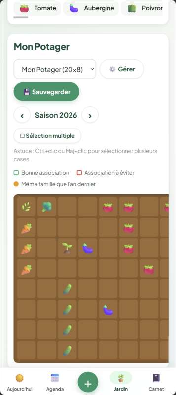 Plan potager