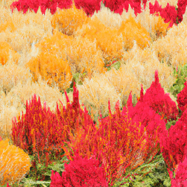 Celosia Argentea (Celosia plumosa)