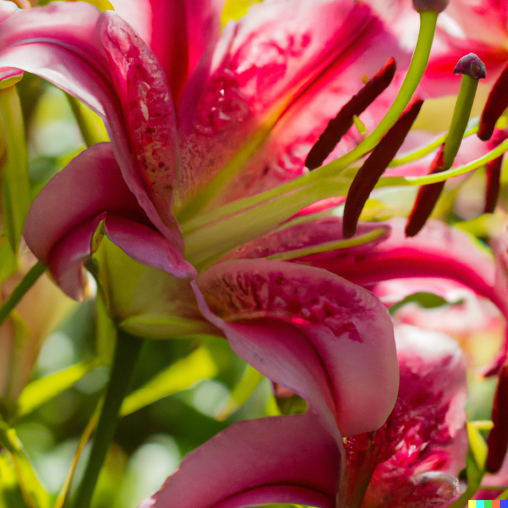 lilium 'stargazer'