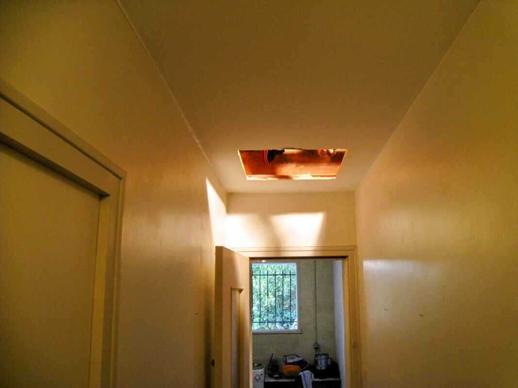Vérification du caisson d'aspiration plafond