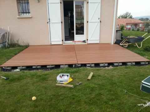 pose terrasse composite