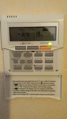 thermostat pompe à chaleur air air