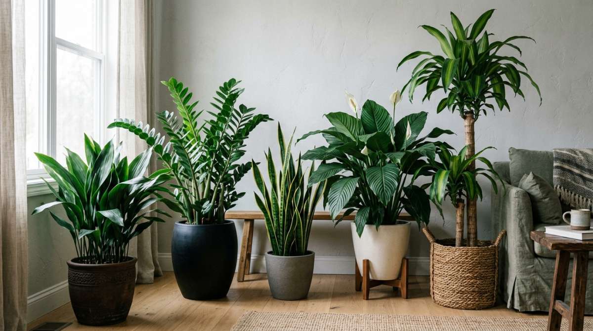 Sélection de plantes pour pièces sombres