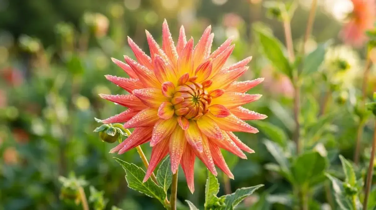 Dahlia x 'Star Mix'